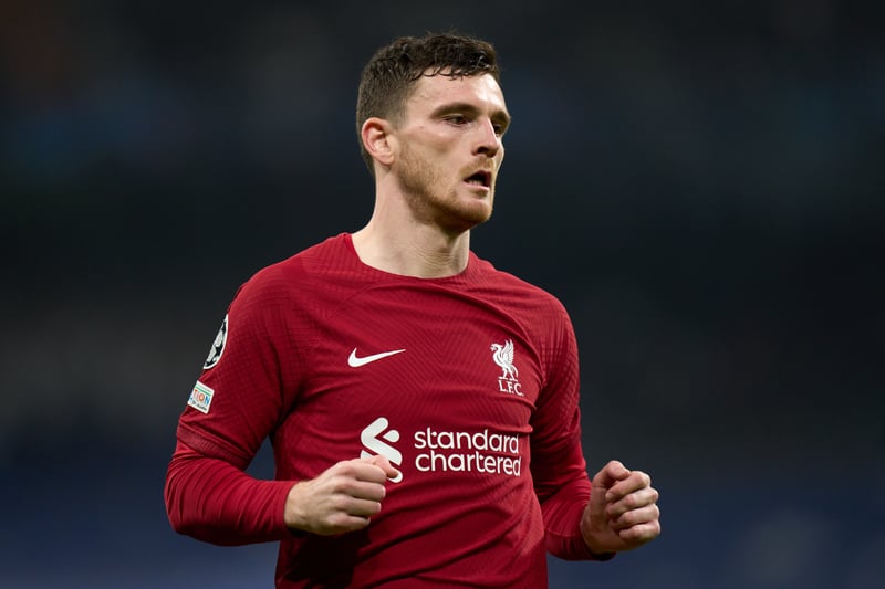 Robertson is another key part of Liverpool’s defence and is unlikely to budge for a while.