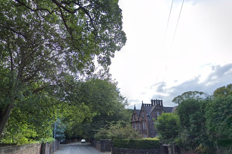 Beaconsfield Road, Woolton, has an average sold price of £854,333.