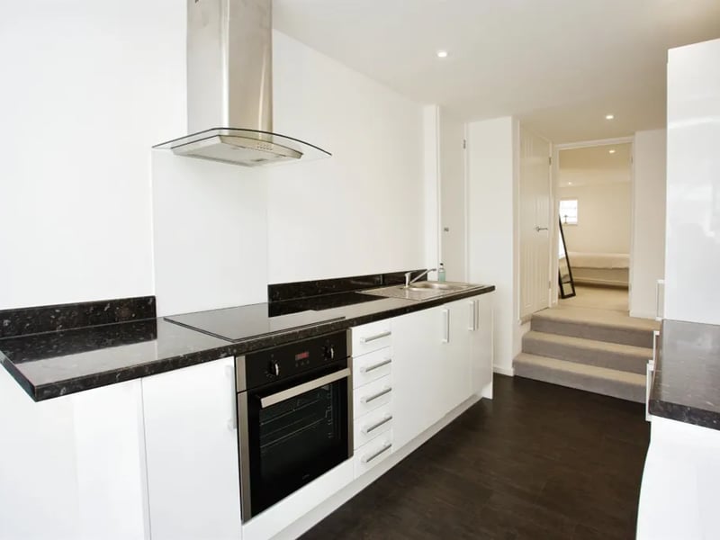 Another view of the kitchen