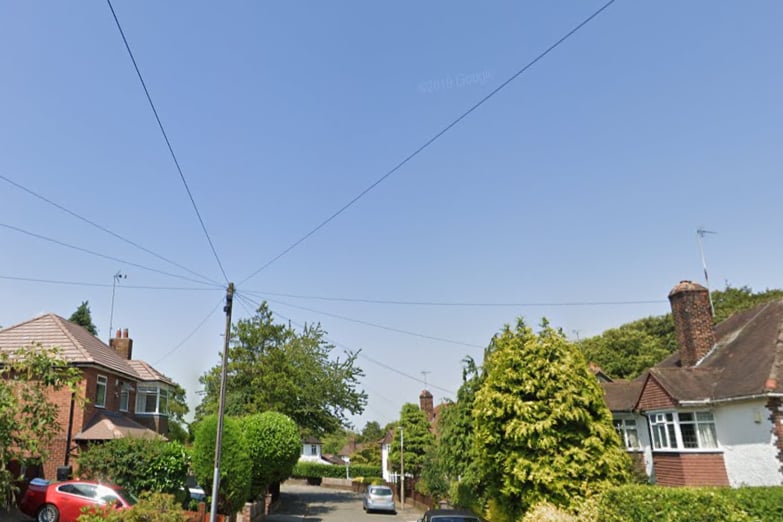 Greendale Road, Woolton, has an average sold price of £702,666.