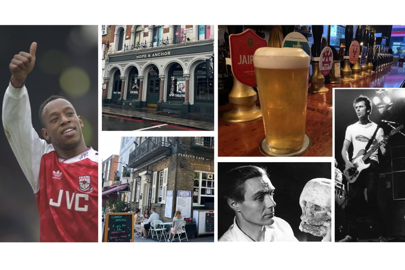 Pubs in north London are a hotbed of culture - and are also often the perfect places to catch the football, a great play or an up-and-coming band. (Photos Getty/André Langlois)