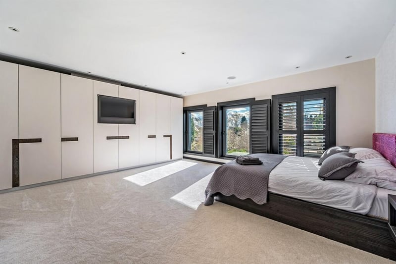A large double bedroom.