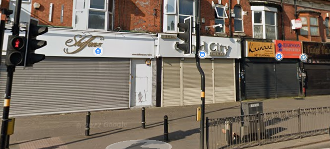 Just down the road from Jora Junction and Haji Boutique is Shiffonz - where you can buy designer clothing in Birmingham. From bridal wear to dailywear - it has everything. (Photo - Google Maps)