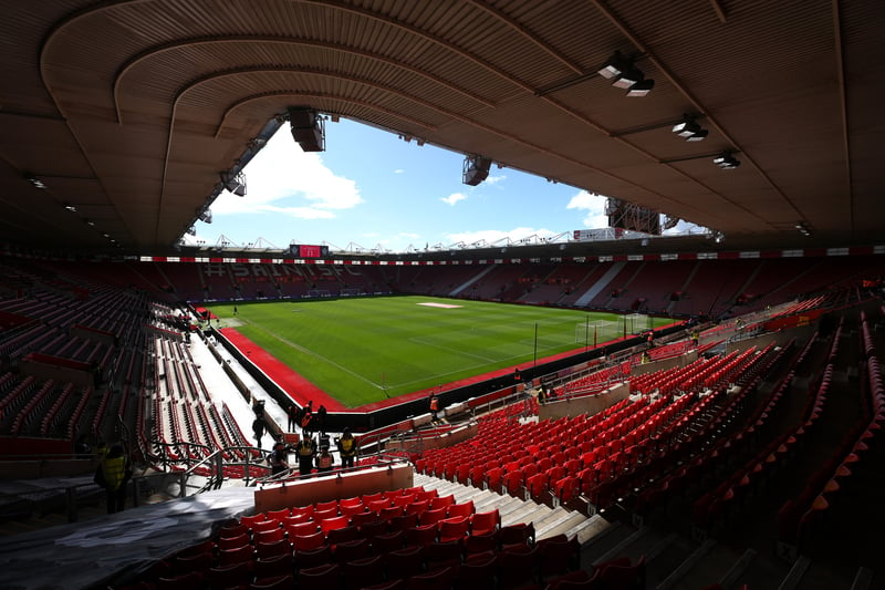 The average price of a pie at St Mary’s Stadium is £4.95.