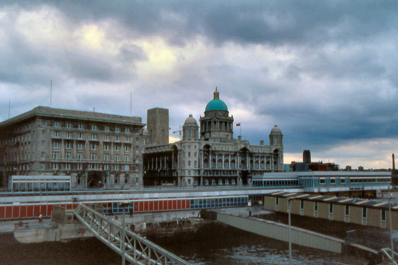 Cunard Building and Dock Office in 1979 - how Pier Head has changed!