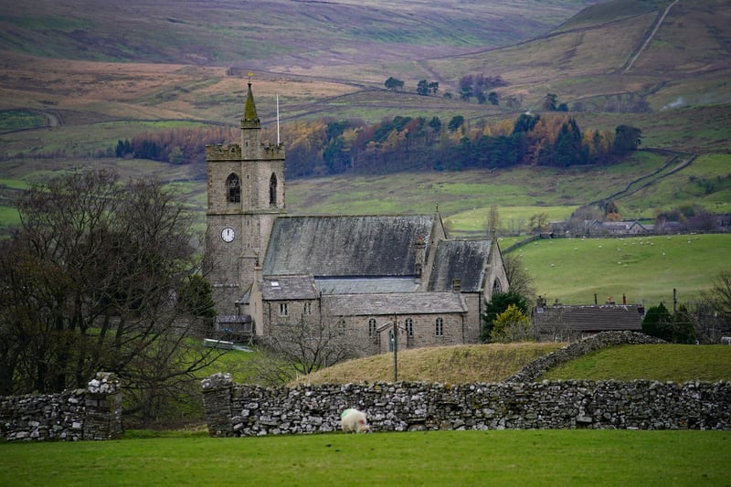 One in 35 people in Yorkshire and the Humber are thought to have Covid, as 2.82% tested positive. Pictured: Hawes, Yorkshire Dales. Credit: Getty