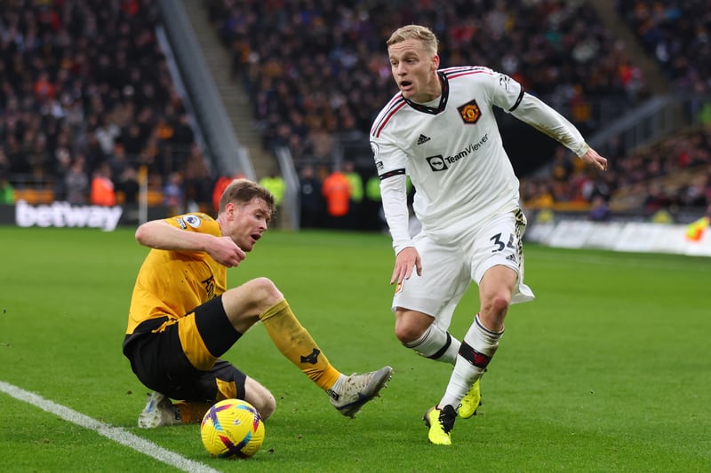 Van de Beek signed for United for around £35million, and he remains at the club. He is yet toprove his value, and he hasn’t been helped by a serious injury this season.