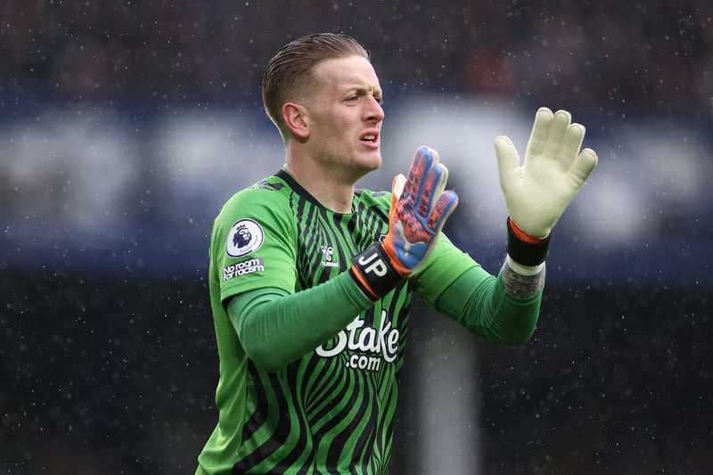 The goalkeeper signed a new four-and-a-half-year contract with Everton last month, committing his future to the club until 2027.