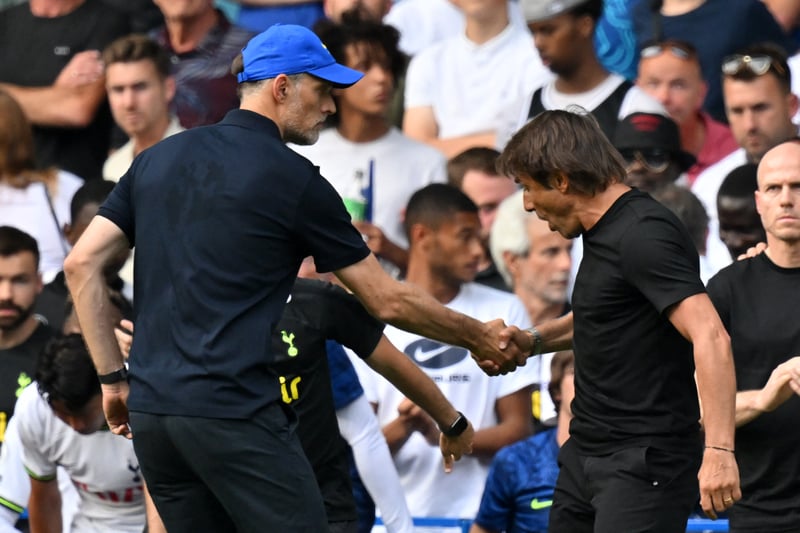 Who could forget that weird and awkward handshake disagreement between Conte and Tuchel after Tottenham’s clash with Chelsea? Iconic.