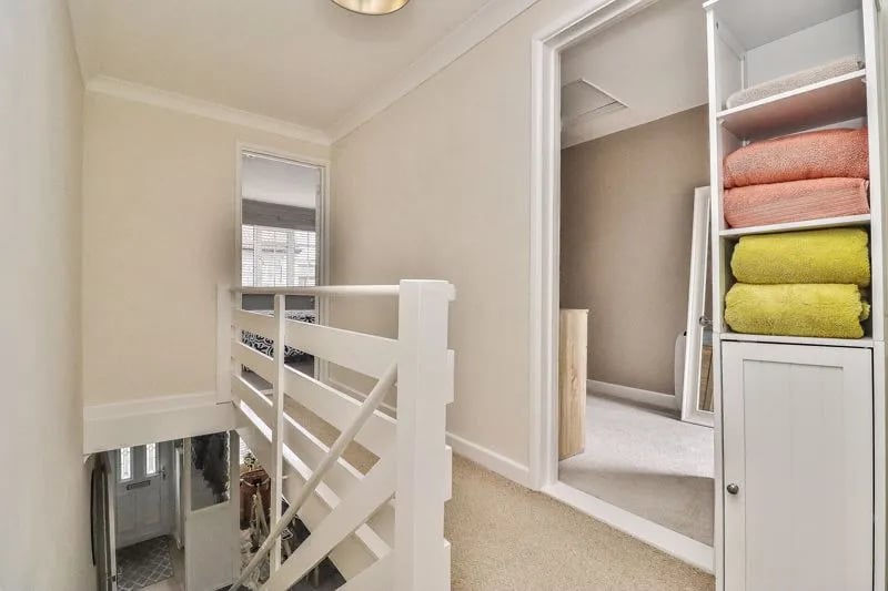 Upstairs landing with access to bedrooms