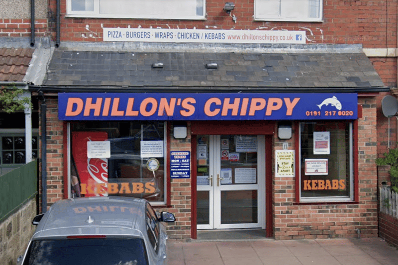 Dhillion’s Chippy on South View in Hazlerigg.
