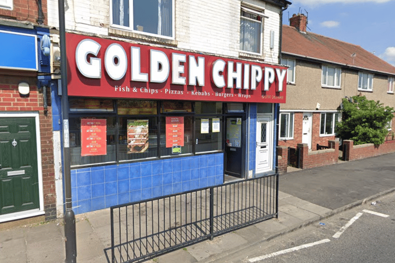 Golden Chippy on Coast Road in Wallsend.