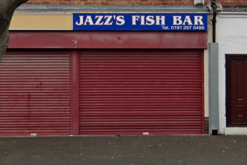 Jazz’s Fish Bar on Verne Road in North Shields.