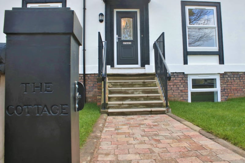 The exterior is modern and features a new ‘The Cottage’ sign.
