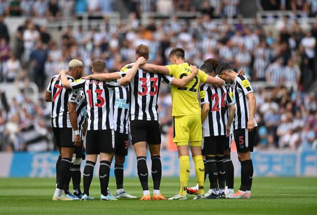 Newcastle United player ratings from the 2022-23 season so far. (Photo by Stu Forster/Getty Images)