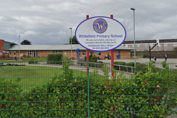 Whitefield Primary School had 258 school places available and 285 pupils. This means the school was over-capacity by 10.5%.