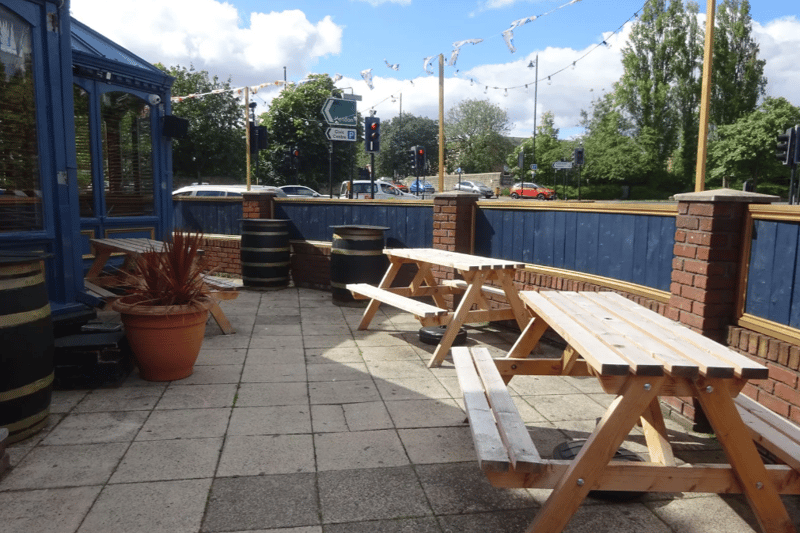 Some seating available outside - perfect for the warmer months