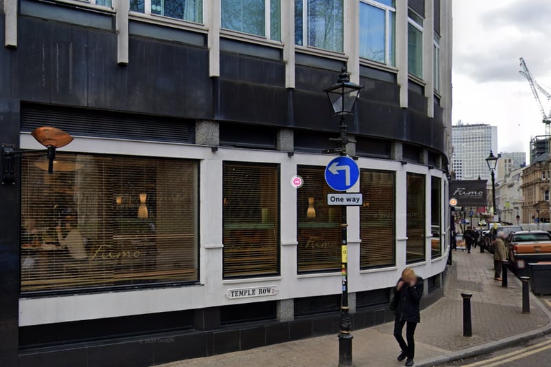 Fumo in Birmingham city centre has a Google rating of 4.2. stars after 1,250 Google reviews. (Photo - Google Maps)