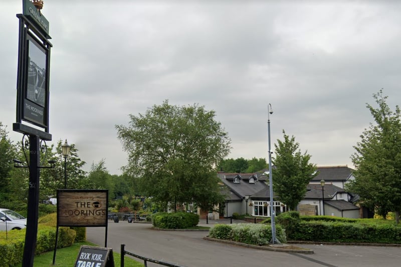 The Moorings is a Greene King pub in Boothstown, overlooking the Bridgewater canal. Credit: Google Maps