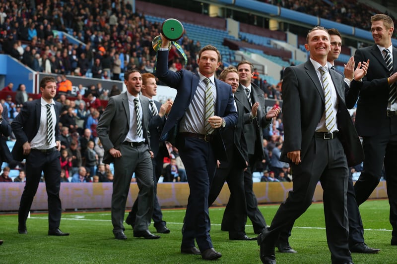 Cricket star Ian Bell is a big Villa fan. Here he is showing off the LV County Championship trophy as players from Warwickshire CC do a lap of honour during Premier League match between Aston Villa and West Bromwich Albion at Villa Park in September 2012 