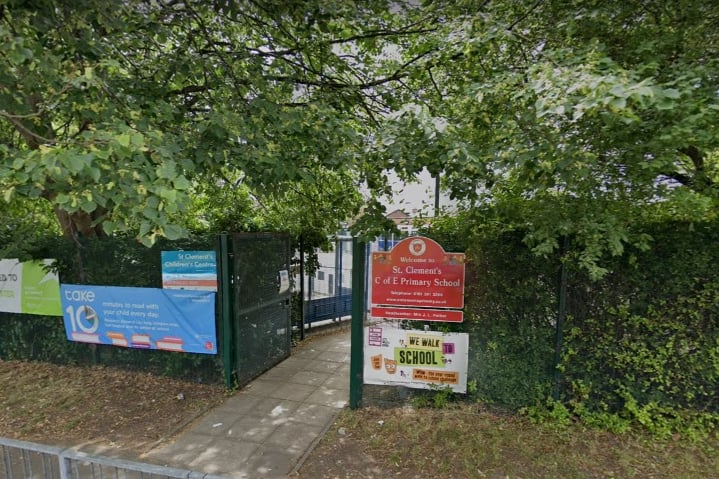 St Clement’s CofE Primary School in Higher Openshaw is Manchester’s most overcrowded primary school, with 210 pupils and 194 places in 2021-22. This meant it was 8.2% over capacity. Photo: Google Maps
