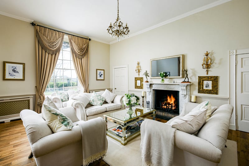 A comfortable living space to relax and unwind - especially in front of that toasty fireplace. Perfect for gatherings too.