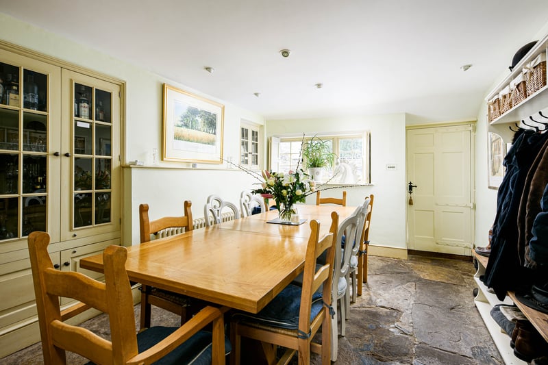 Another area to dine in the Somerset property. The house has two new two-bed apartments on the top floor, as well as another two-bed luxury self-contained apartment in the former coach house.
