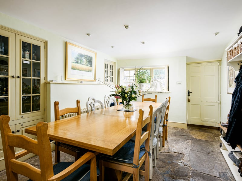Another area to dine in the Somerset property. The house has two new two-bed apartments on the top floor, as well as another two-bed luxury self-contained apartment in the former coach house.