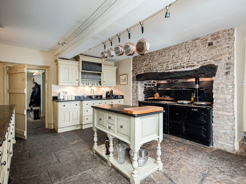 The kitchen was just one of the many high-profile renovations that the current owner of Jacob Rees-Mogg’s family home has made to the majestic property. It is estimated that around £750,000 has been spent on upgrades alone.