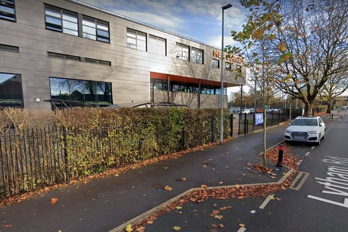Manchester Enterprise Academy Central on Lytham Road only opened in 2017 and has proven popular with parents already, with 1,069 pupils on roll and 1,050 places in 2021-22. That put it 1.8% over capacity. Photo: Google Maps