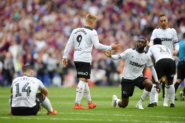 He has been snapped up by Derby County.