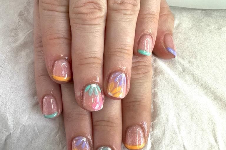 Sisters Alix and Jo Jewitt provide beautiful Easter nails incorporating Spring colours. They are based at Alix’s studio in Biddick Hall, Enchanted Rose. Prices for Easter nails are £21.