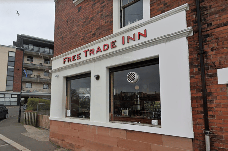 The Free Trade Inn on Lawrence Road was rated 8.6/10.