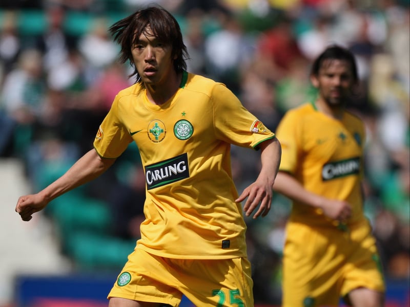 That free kick against Manchester United will live long in the memory. The Japanese attacking midfielder was superb in Glasgow, winning five trophies during his time at Celtic and was named SFWA Footballer of the Year in 2007.