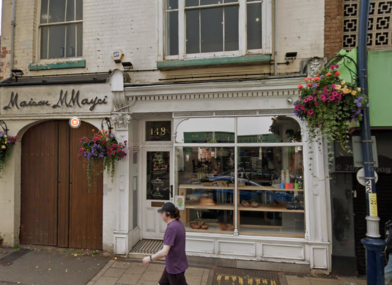 This is a small independent bakery on Moseley High Street. The boulangerie, patisserie and cafe opened in 2005 by french brothers david and remi. This French bistro is hidden in plain sight and is a lovely place to spend an afternoon sipping coffee and indulging in some gluten-ous delicacies. (Photo - Google Maps)