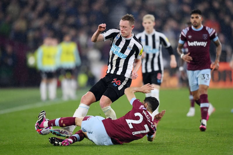 Guilty of a huge error which led to Newcastle’s third after just 22 seconds into the second half. Killed the Hammers’ hope. 