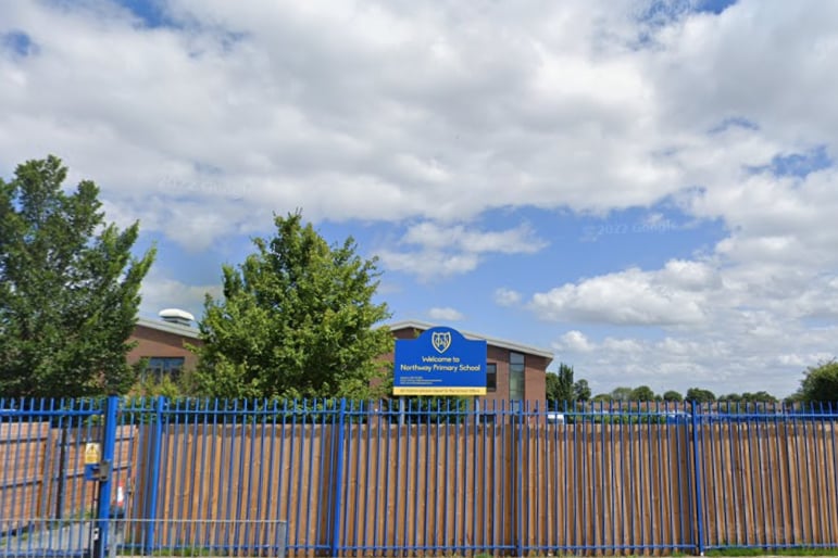 Northway Primary School had 315 school places and 316 pupils. This means it was over capacity by 0.3%.