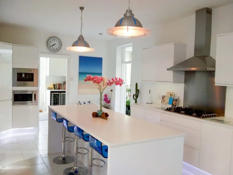 Another view of the kitchen