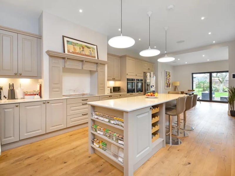 Spacious kitchen