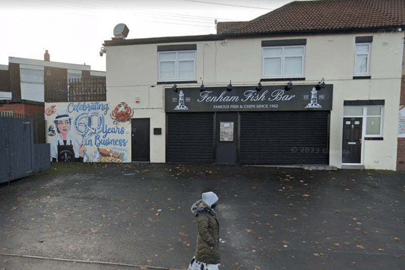Fenham Fish Bar, on Stanfordham Road, has a rating of 4.7 from 609 reviews.
