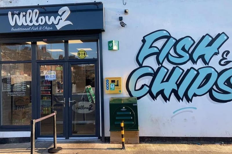 The Willow Chippy 2, on Coutts Road, has a rating of 4.7 from 137 reviews.