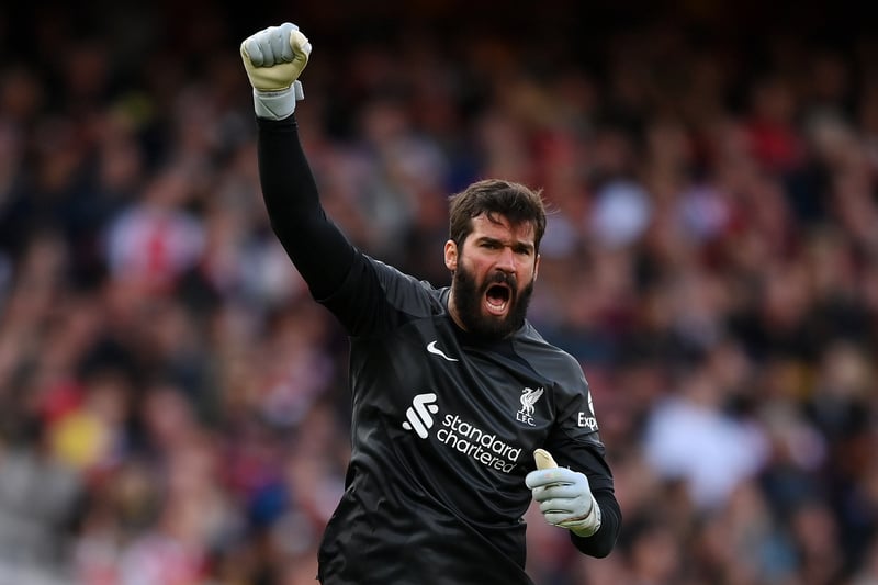 Alisson still has the edge over Ramsdale, being one of the best keepers in the world.