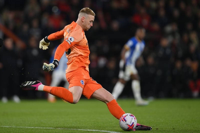The Brighton goalkeeper kept a clean sheet with three saves as the Seagulls won 2-0 at Bournemouth to continue their march towards a European place.