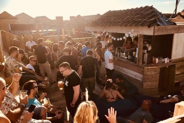 Not even some of the locals realise the Dark Horse has such a great rooftop terrace at the back, often with DJs on the decks.