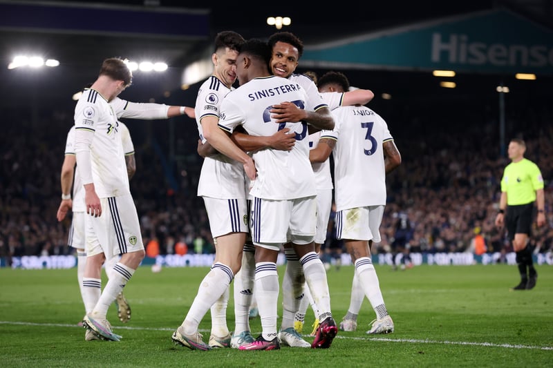 Back fit at the perfect time for Leeds, and showed his importance with a brilliant winning goal. Also made two key passes and completed four dribbles.