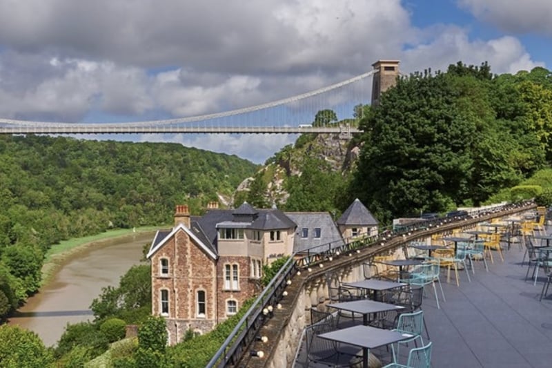 Part of Hotel du Vin, The White Lion Bar terrace still offers the finest rooftop views, with the iconic backdrop of the Suspension Bridge and Avon Gorge.