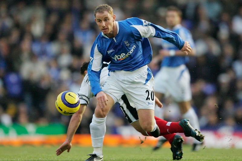 Many won’t remember that Butt, a Manchester United and Newcastle United legend, had the 2005-06 season on loan at St. Andrew’s. He scored three in 24 games.