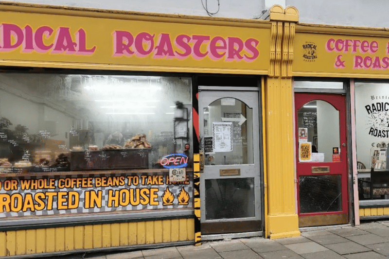 Tucked away near Stapleton Road railway station, Radical Roasters opens Fri-Sun and you can sit in to enjoy your coffee as well as buying beans and Radical Roasters merchandise such as mugs and tote bags.