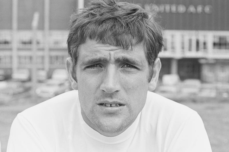 The legendary defender played over 500 games between 1962 and 1977, winning two league titles at Elland Road under Don Revie.