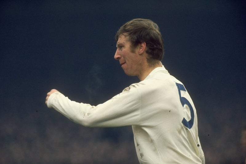 The centre back was with Leeds for 21 years between 1952–1973, more than playing his part in the success under Revie. 